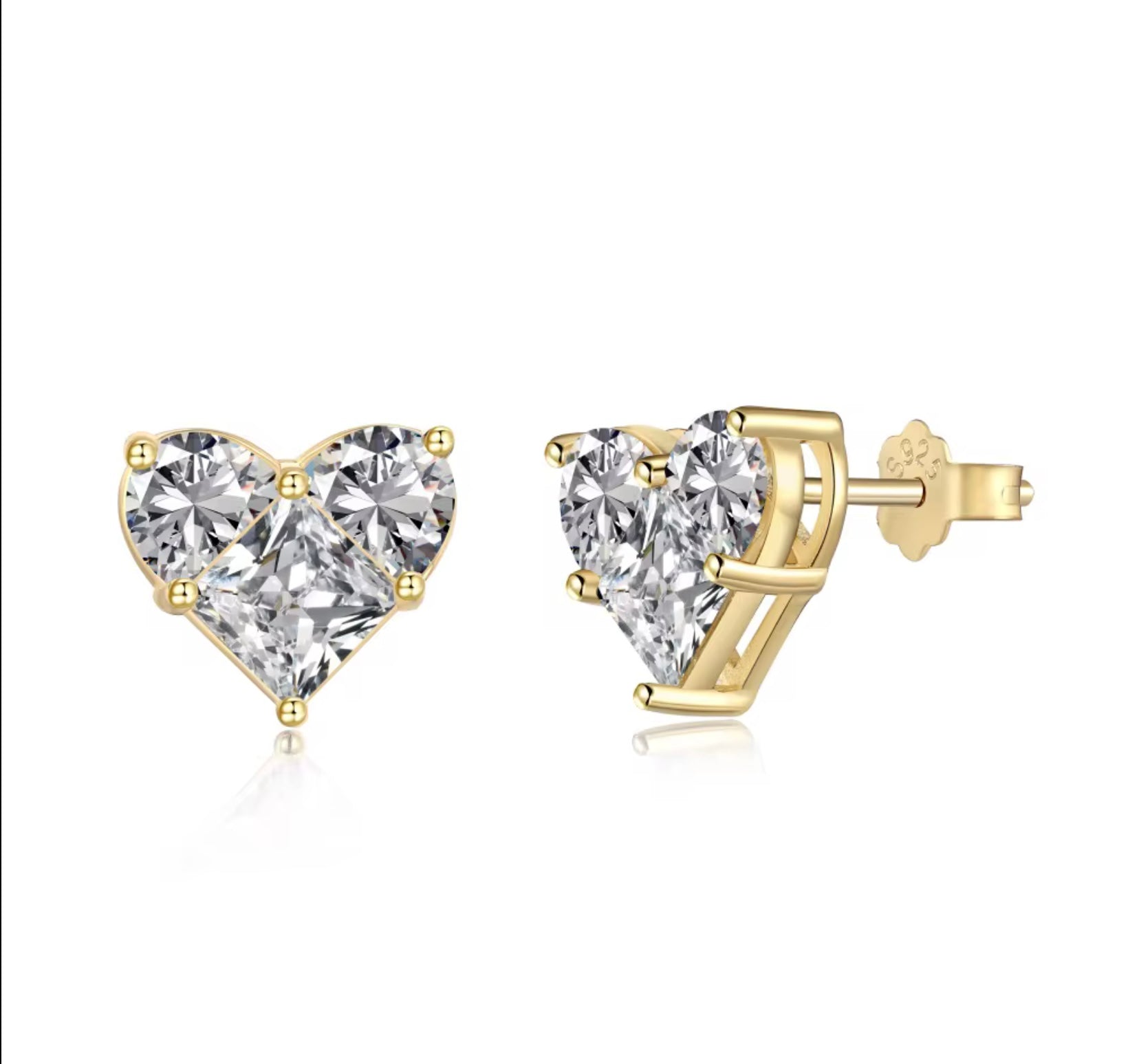 Pure Heart Studs